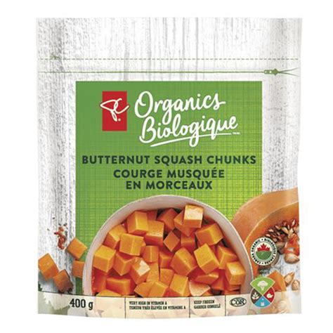 Organics Frozen Butternut Squash Chunks G Instacart