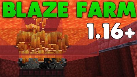 How To Make A Blaze Farm In Minecraft Simple Blaze Farm