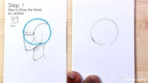 How To Draw The Head From Any Angle Pdf Worksheets Step By Step