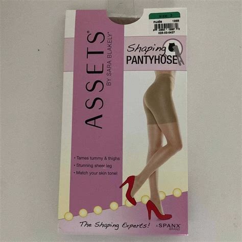 SPANX ASSETS BY Sara Blakely Shaping Pantyhose 126B Nude Size 3 11 41 PicClick UK