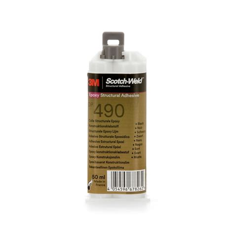 DP490 Клей 3M эпоксидный двухкомпонентный черный, 50мл - купить в ...
