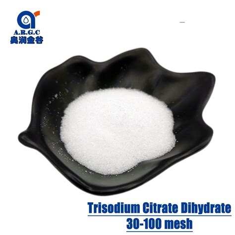 Food Grade Bp Sodium Citrate Dihydrate Trisodium Citrate Powder CAS