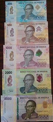 Angola Full Set Kz Kwanza New