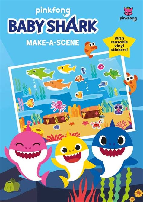 pinkfong Baby Shark Stickers Set – Happikiddo.com