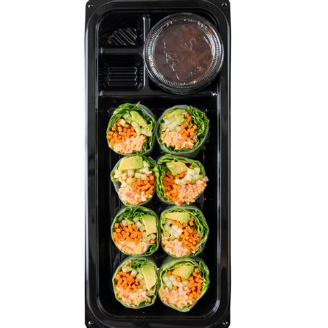 Save On Hissho Sushi Spicy California Spring Wrap Cooked Avail Am