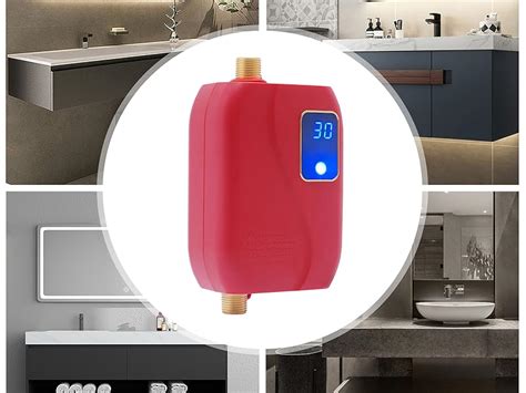 Harbin Star Electric Tankless Water Heater 3000W 110V Mini Instant Hot Water Heater With