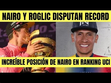 Nairo Quintana y P ROGLIC DISPUTAN VALIOSO RECORD INCREÍBLE POSICIÓN