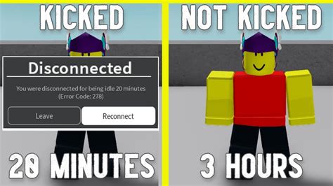 How To Go Afk On Roblox For Over 20 Minutes Without Getting Kicked