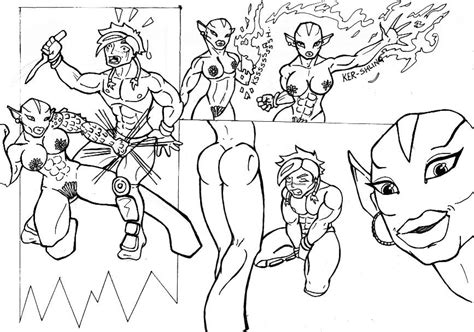 WIP Femdom Comic By RoundOne Hentai Foundry