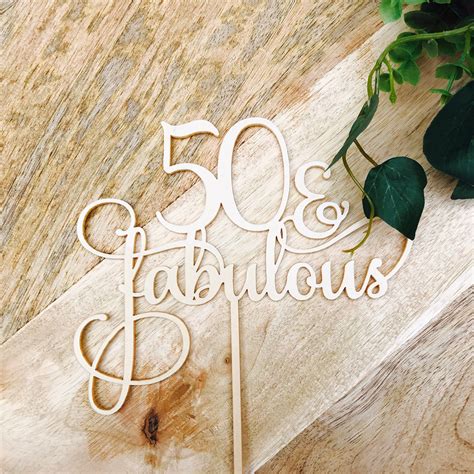 40th Birthday Cake Topper 50th Cake Graduation Cake Toppers Happy