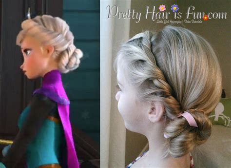 Elsa's Coronation Hairstyle from Disney's FROZEN | Shaunell W.'s ...