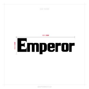 Initial D Emperor Team Logo Decal Saitoworks