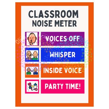 Classroom Noise Meter | Classroom Management | LED Light Noise Meter