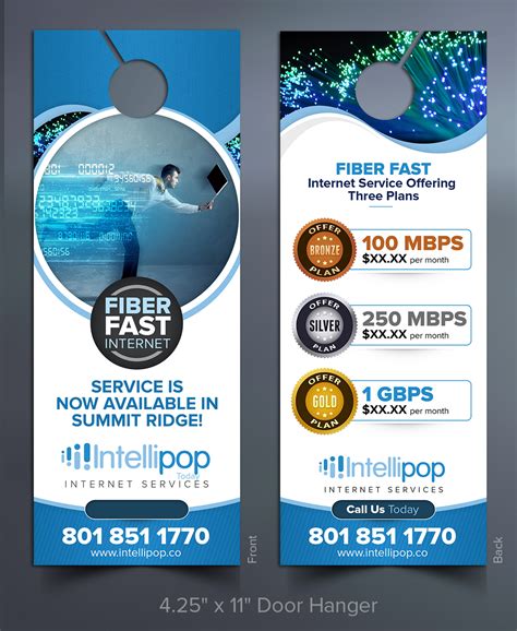 Modern Bold Internet Service Provider Flyer Design For A Company By