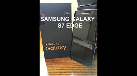 Samsung Galaxy S7 Edge Unboxing And Preview Youtube