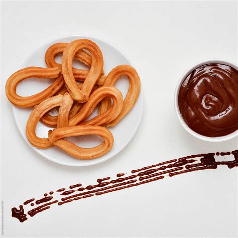 Chocolate Con Churros By Stocksy Contributor Juan Moyano Stocksy