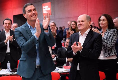 UE Los socialistas europeos designan a Sánchez y Scholz negociadores