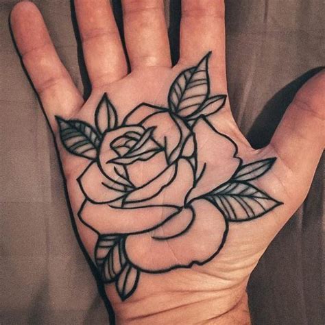 50 Rose Hand Tattoo Designs With Meanings Art And Design