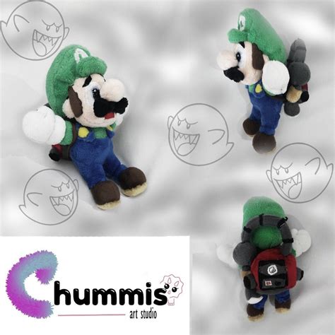 Plush Plush Luigi's Mansion - Etsy