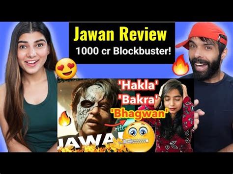 Jawan Trailer REVIEW Jawan Prevue Deeksha Sharma Indian Reaction