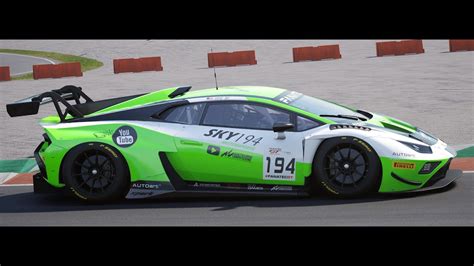 Sky Acc Eseniors League Race Rd Group Valencia Huracan Evo