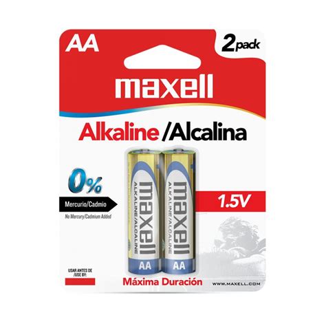 Bateria Alcalina Aa Maxell Tiles De Honduras