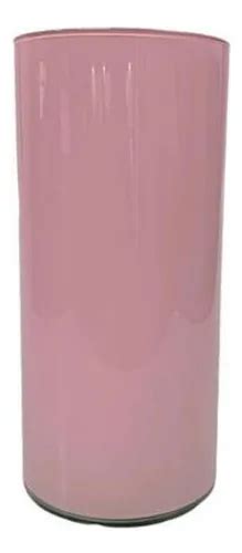 Vaso De Vidro Tubo Nude 14x30 Cm Parcelamento Sem Juros