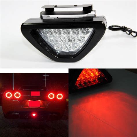 12 LED Rear Tail Brake Stop Light Third Red Strobe Safety Fog DRL Lamp