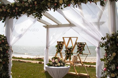 Wedding Gazebo On The Beach Stock Photo By Doroga PhotoDune