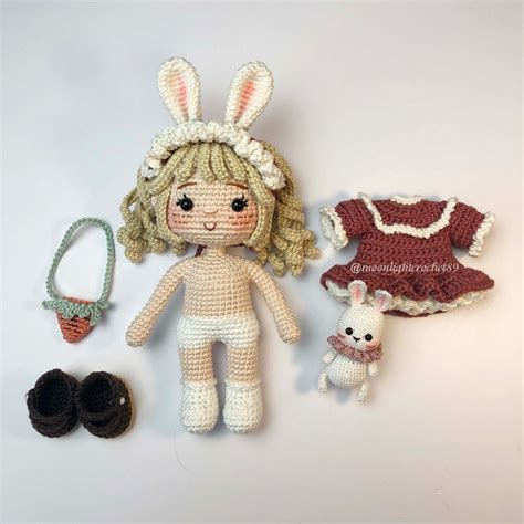 Crochet Doll Pattern Suri Doll Amigurumi Doll Pattern Pdf Etsy