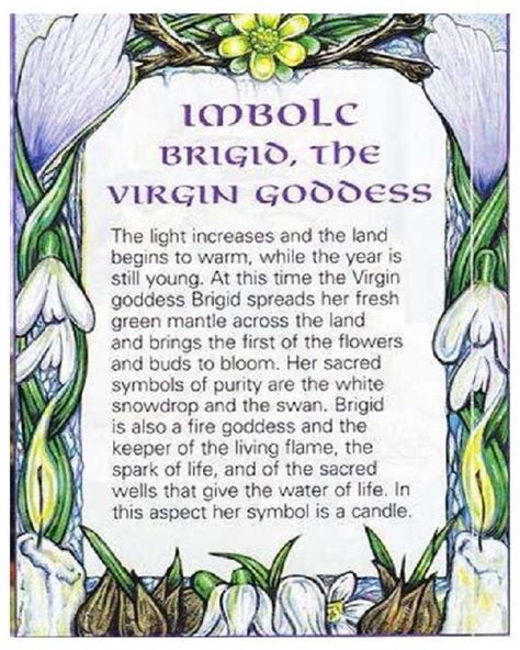 Imbolc Brigid, The Virgin Goddess – Witches Of The Craft®