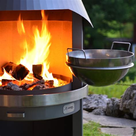 Hermapro Topf F R Den Grillkamin Vario F R Hot Pott