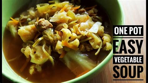 Winter Vegetable Soup Asian Nspired Plant Based Vegan Weightloss