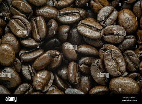 Close-up of coffee beans Stock Photo - Alamy
