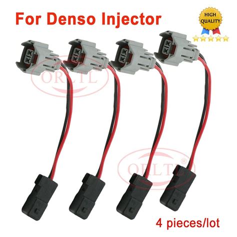 Fuel Injector Adapters Harness For Denso Female To Ev Bosch Jetronic