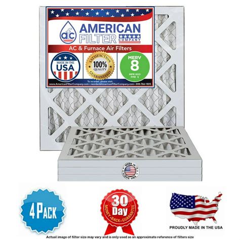 Afc 16x16x1 Furnace Ac Air Filters Merv 8 Mpr 600 Fpr 5 Type