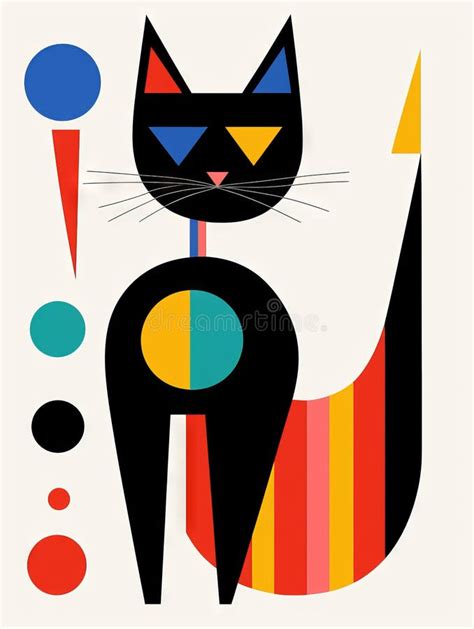 Cubism Cat Stock Illustrations 215 Cubism Cat Stock Illustrations