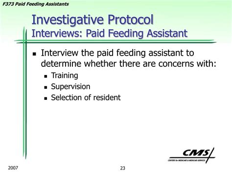 Ppt Paid Feeding Assistants Powerpoint Presentation Free Download