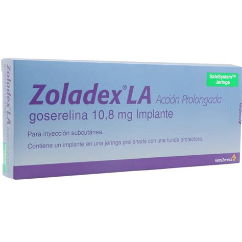 Zoladex La Acción Prolongada 108mg Para Inyección Subcutánea Jeringa