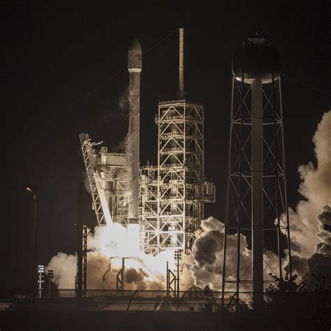 In Photos Spacex Falcon 9 Launches Huge Echostar 23 Satellite Space