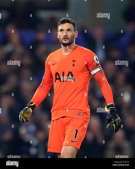 Tottenham Hotspur Goalkeeper Hugo Lloris Reacts After Kieran Trippier