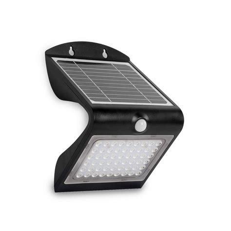 Colomba Applique Led A Carica Solare W Lm Con Sensore Di Movimento