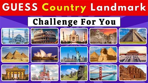 Guess The Country By Landmark In Seconds Famous Landmark