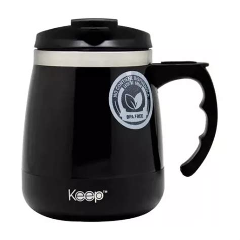 Taza T Rmica Keep Outdoor Color Negro Ml Mercadolibre