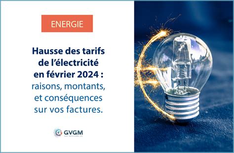 Facture D Lectricit Nouvelle Hausse Des Tarifs En F Vrier