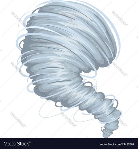 Tornano Hurricane Royalty Free Vector Image VectorStock