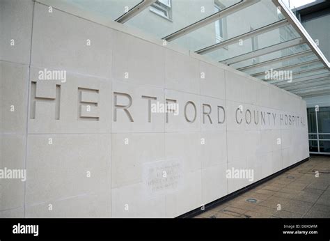 Hertford County Hospital in Hertford, England Stock Photo - Alamy