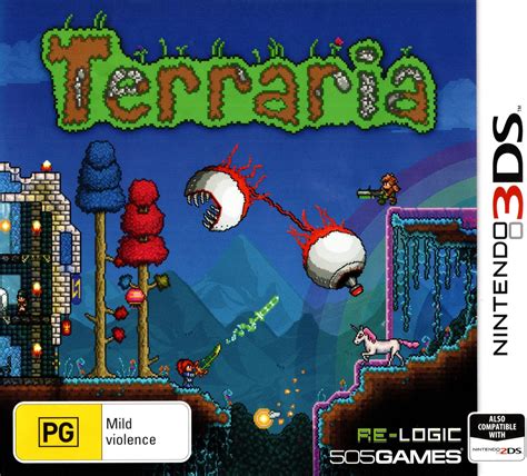 Terraria 3ds Super Retro Nintendo 3ds