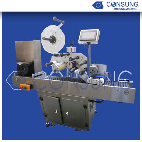 Automatic Horizontal Round Bottle Label Pasting Machine China