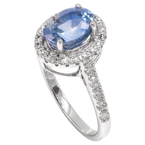 1 98ct Natural Padparadscha Sapphire And DIamond Ring At 1stDibs